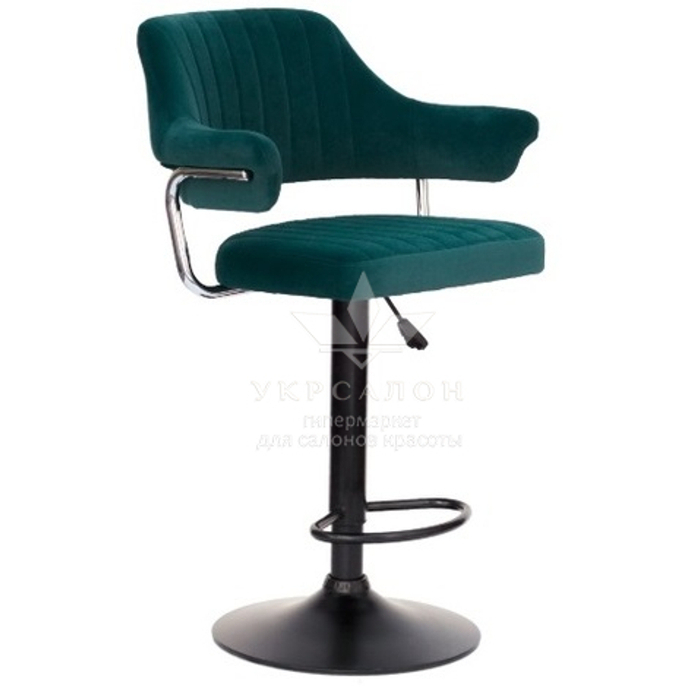 Стілець для візажу Jef velor black