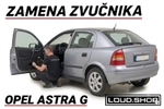 Komplet Zvučnika za Opel Astra G