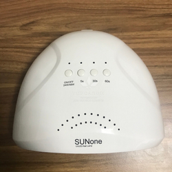 Лампа для манікюру led + uv sun one, 48w