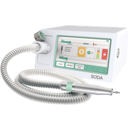 Аппарат с пылесосом и сенсорным дисплеем для педикюра и подологии Suda V Pro Touch