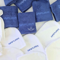 Махровое полотенце и чалма