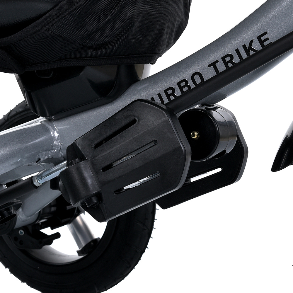 Дитячий триколісний велосипед Turbo Trike MT 1007 гумові колеса
