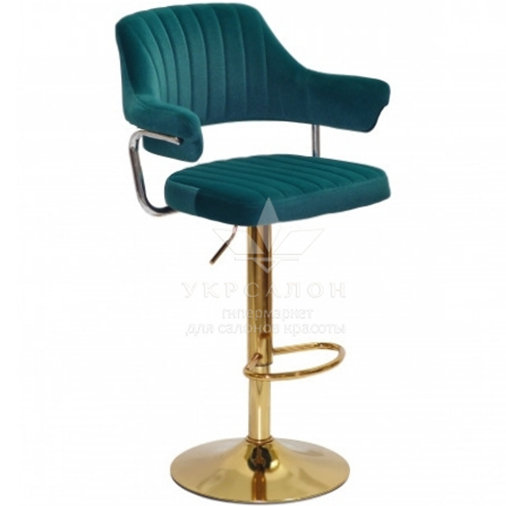 Стільчик для візажу Jef velor Gold