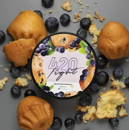 Табак 420 Light Черничный Маффин 100г