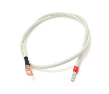 Кабель для з'єднання АКБ (перемичка) длина 150см, провід мідний ПВ-3 Одесакабель, 16мм2 клема М8 (мідь) - НШВІ