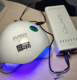 Повербанк для фрезера, маникюрной вытяжки и UV/LED лампы ULKA Power Station 60