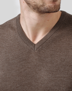 Джемпер чоловічий коричневий (арт. 7662300502)