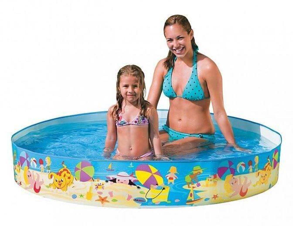Детский каркасный бассейн Intex 56451 NP Snorkel Buddies Snapset Pool