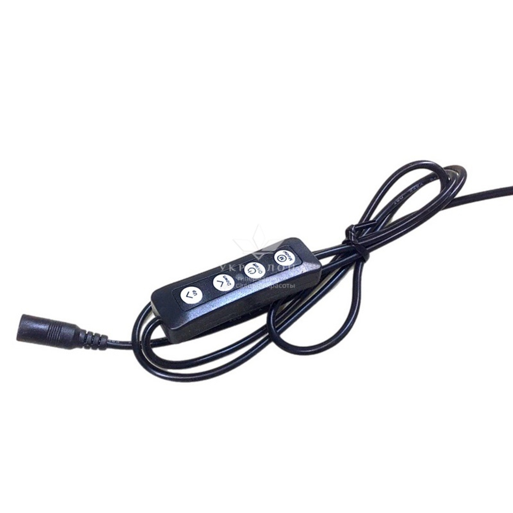 Настольная бестеневая лампа Arka, 30 Вт, черная