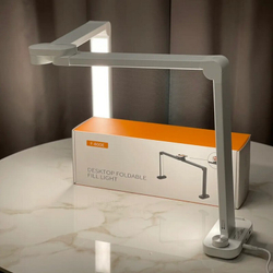 Бестеневая настольная лампа трансформер F-800E, белая