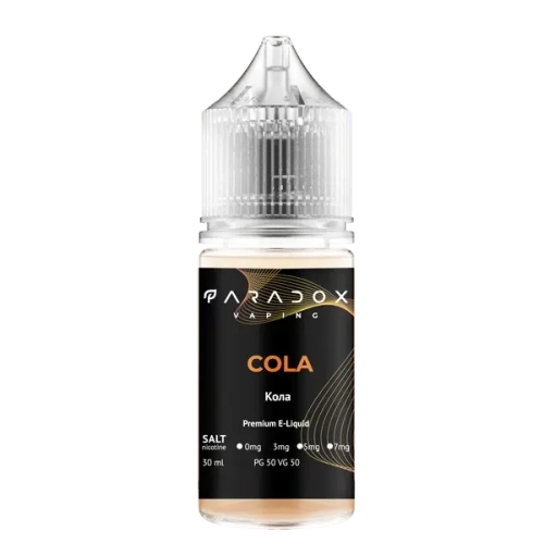 Сольова Рідина Paradox Cola 30мl (Парадокс Кола) 30mg | 50mg