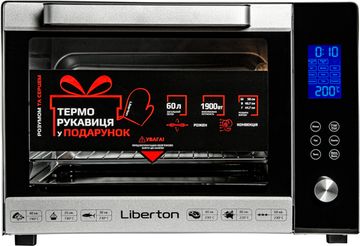 Електрична піч LIBERTON LEO-601E Silver