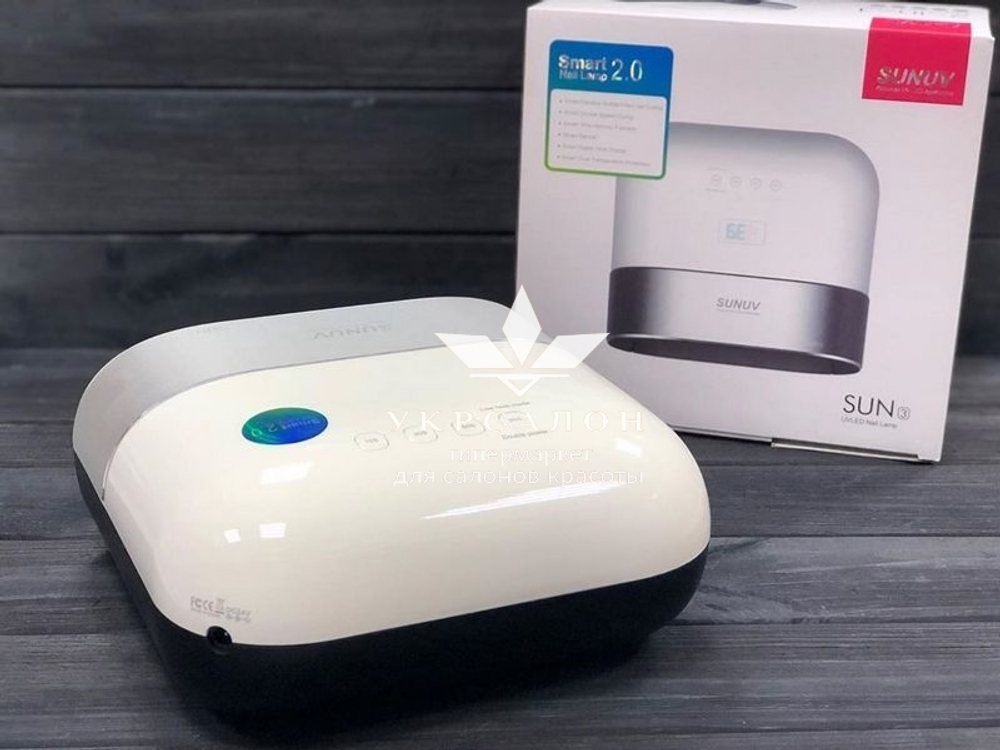 Лампа для манікюру LED + UV Sun 3 нового покоління з кварцовими діодами, 48W