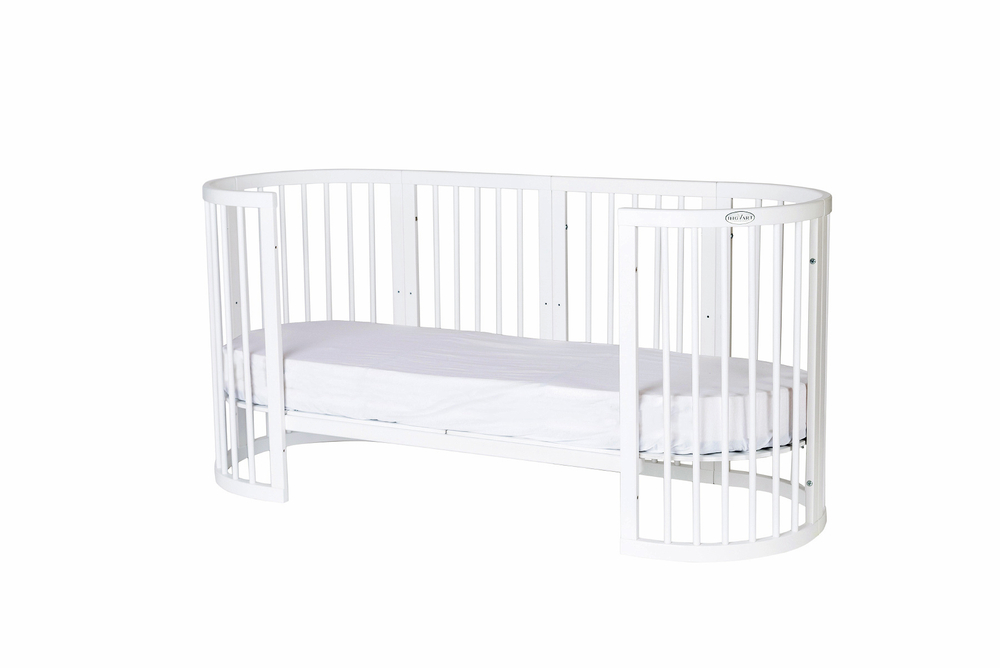 Детская кроватка-трансформер Ingvart Smart Bed 9 в 1 Round (72*72)