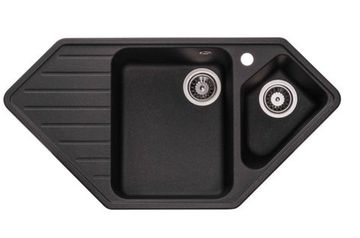 Кухонна мийка Granado Ibiza Black Shine (1801)