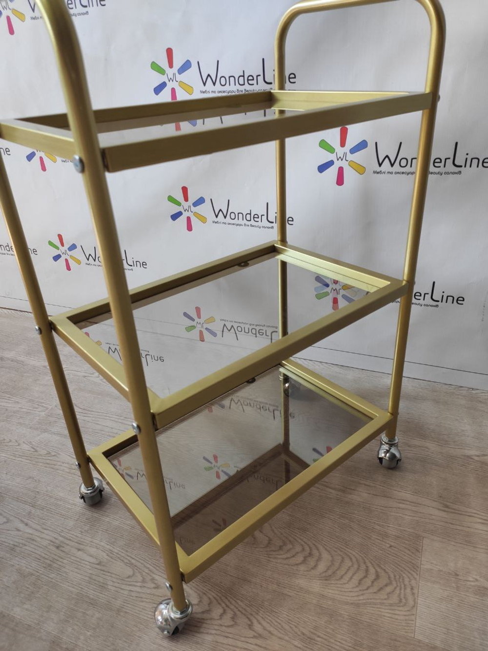 Косметологічний візок Tertio Gold Mini