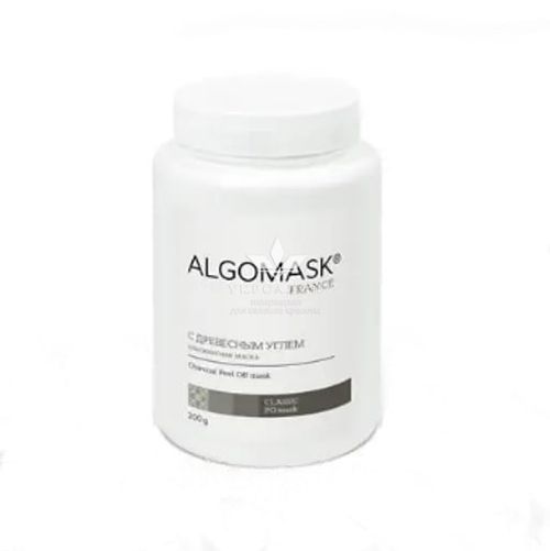 Альгінатна маска з деревним вугіллям Charcoal Peel Off mask Algomask