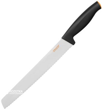 Кухонний ніж Fiskars Functional Form для хліба 23 см Black (1014210)