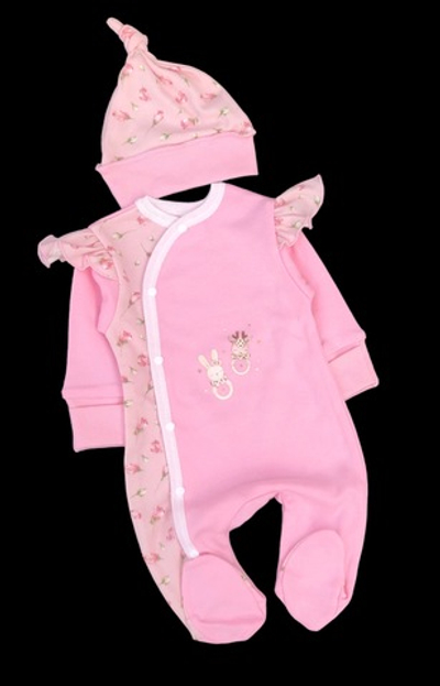 Чоловічок із шапочкою "Принт", інтерлок ТМ"Happy ТОТ"