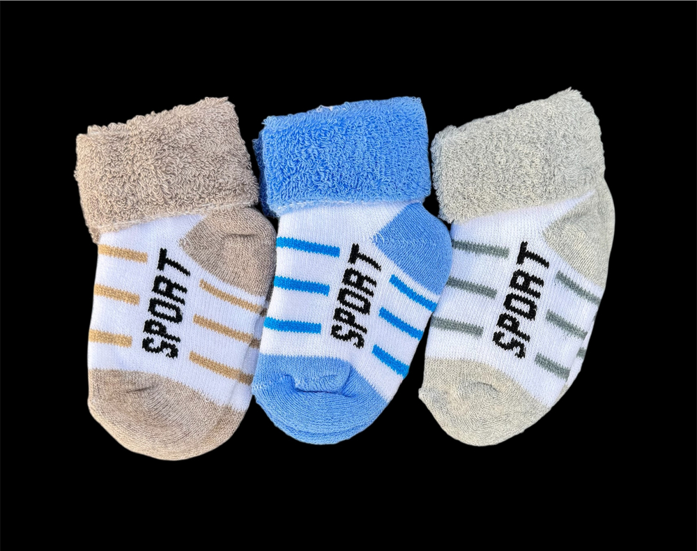 Шкарпетки "Sport", махра ТМ "Eslayn" (3-12 міс)