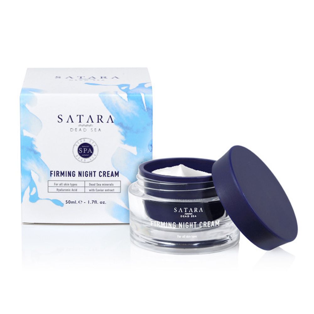 Нічний мінеральний живильний крем Satara Dead Sea / Firming Night Cream