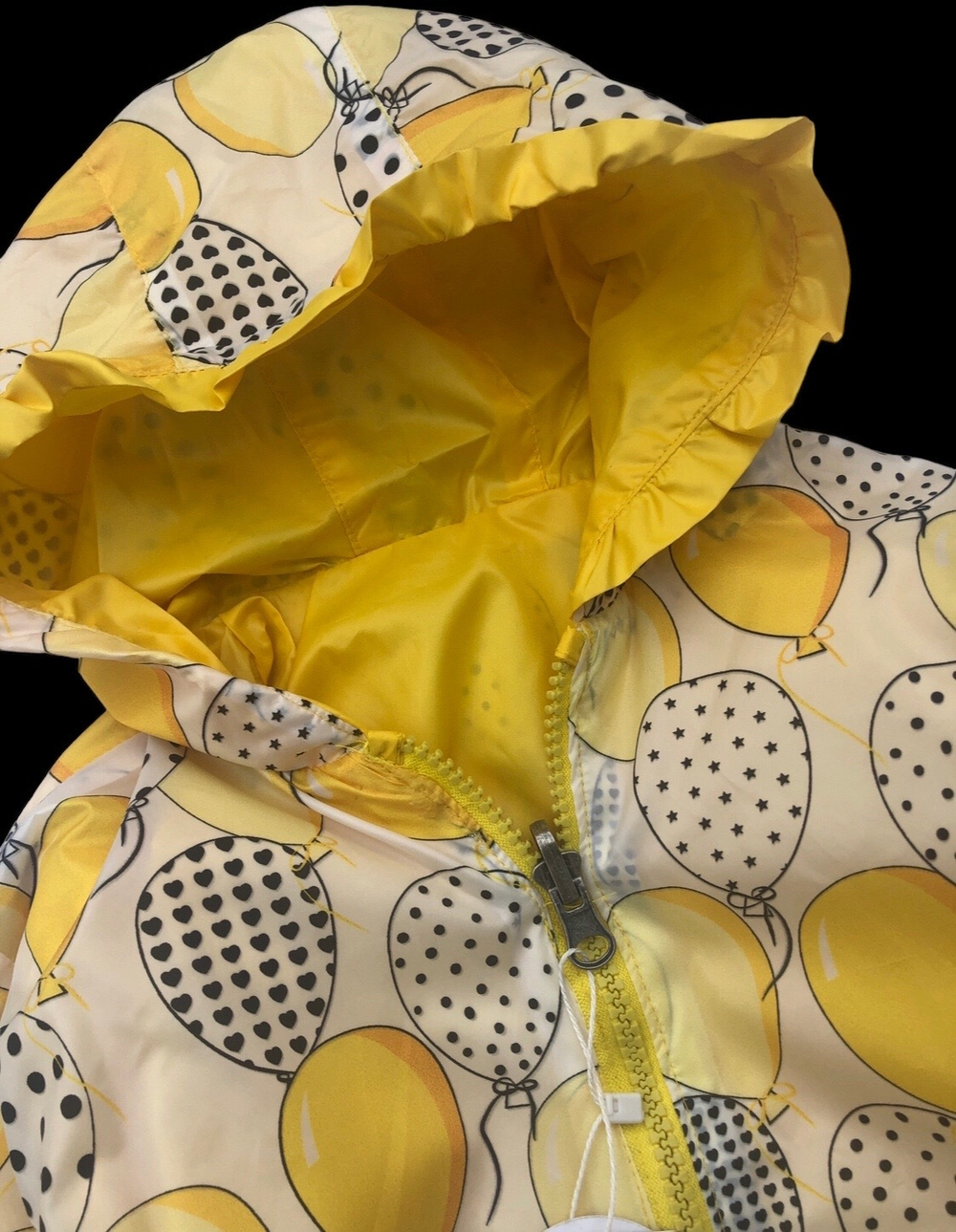 Вітрівка з капюшоном двостороння "Balloons", плащівка ТМ "MDM"
