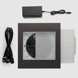 Вбудована витяжка з фільтром Air Max VF12 Plus нержавіюча Black