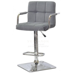 Стульчик для визажа Lion plus quadro Velor