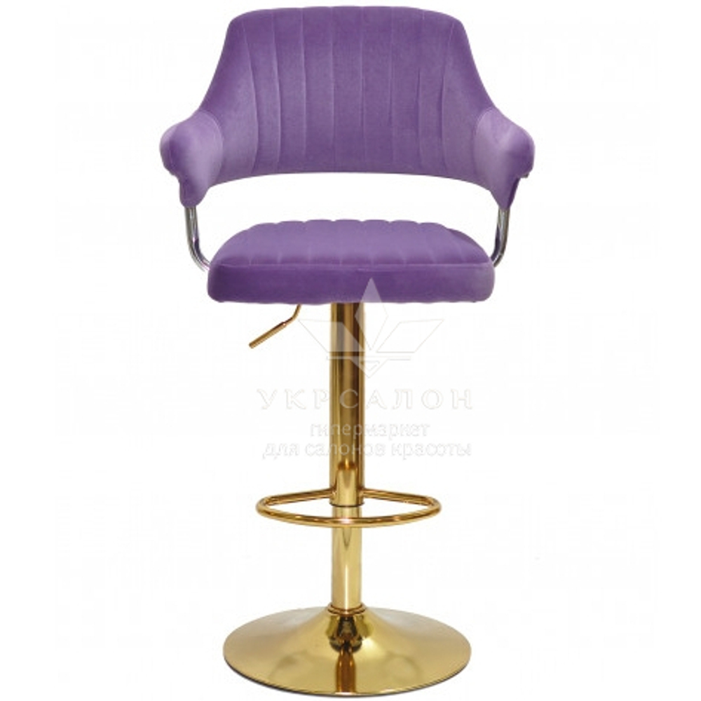 Стільчик для візажу Jef velor Gold