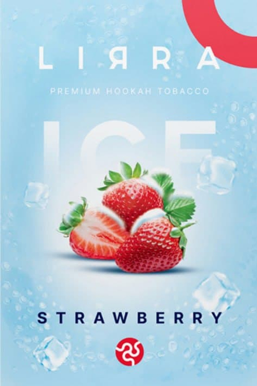 Тютюн Lirra Ice Strawberry (Ліра Полуниця Лід) 50г