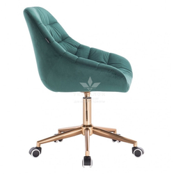 Стільчик майстра Relax velor gold