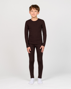 Термобілизна для хлопчика коричневого кольору (арт. 5722400403)
