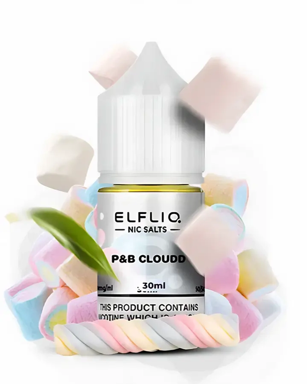 Жидкость ELFLIQ P&B Cloudd (Ельфлик Маршмеллоу ) 30 мл/5%