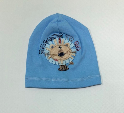 Шапочка "Leo", бавовна ТМ "As-bor" (р.40-42)