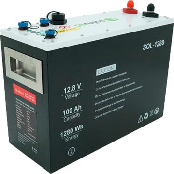 Акумуляторна батарея Solinved  SLG150-12 12.8V 100Ah LiFePO4