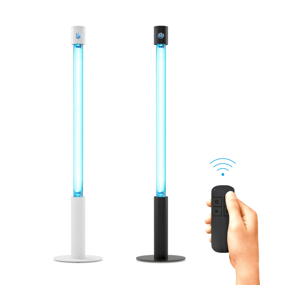 Бактерицидний опромінювач BactoSfera 360° 25 ECO +100% RC-TIMER Black