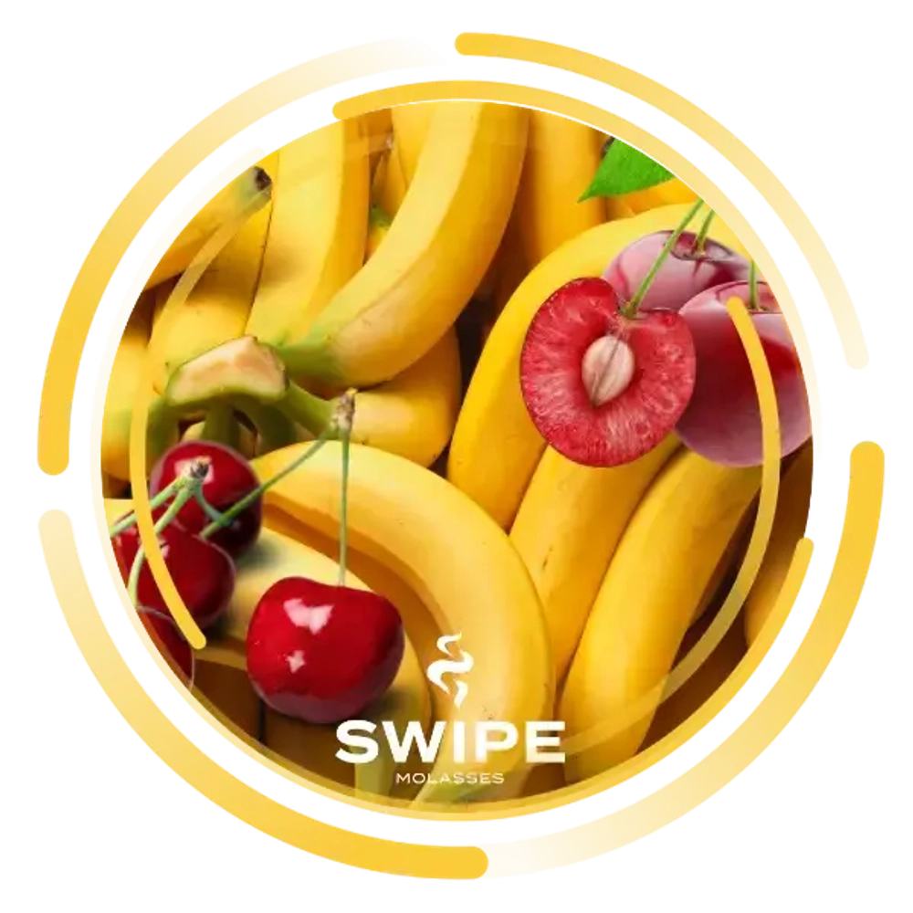 Бестабачная Смесь Swipe Banana Cherry (Свайп Банан Вишня) 50г
