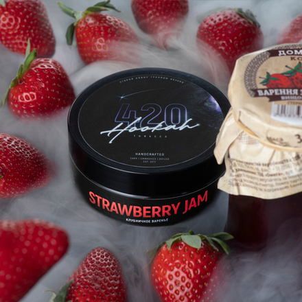 Тютюн 420 Полуничне Варення (Strawberry Jam) 100г