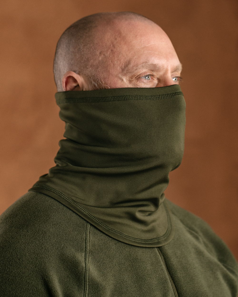 Шарф-труба (бафф) термо кольору хакі чоловічий (арт. 6062200301)