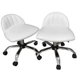 Педикюрное кресло с подставкой и вытяжкой Tertio, клином и стульчиком