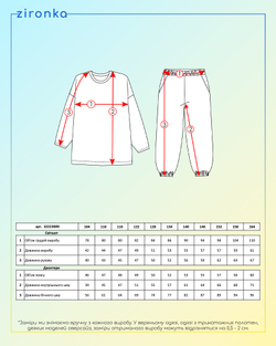 Костюм велюровий бежевий для дівчинки (арт. 3222300902)