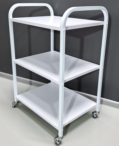 Косметологическая тележка R-24 white