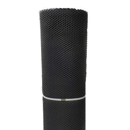 Заборы садовые пластиковый черный сота (ромб) 1,2м Х 30м (ячейка 6Х8 мм)