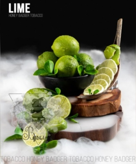 Табак Honey Badger Lime (Хани Баджер Лайм) Mild 100г УЦЕНКА/Просрочка