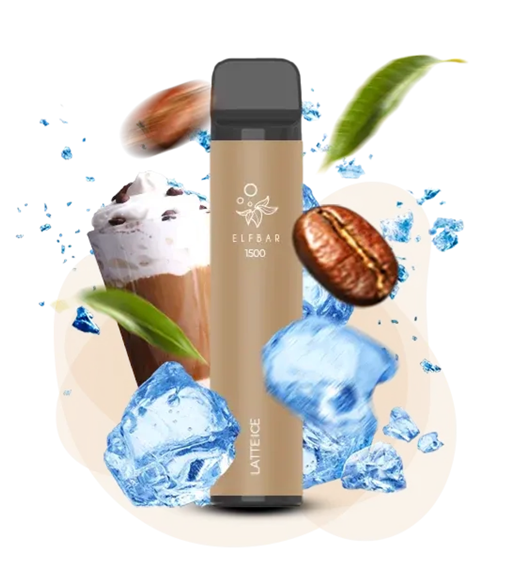 Elf Bar 1500 - Latte Ice (5% nic)