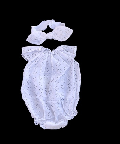 Боді з пов'язкою, батист ТМ "Happy ToT" (62 см)