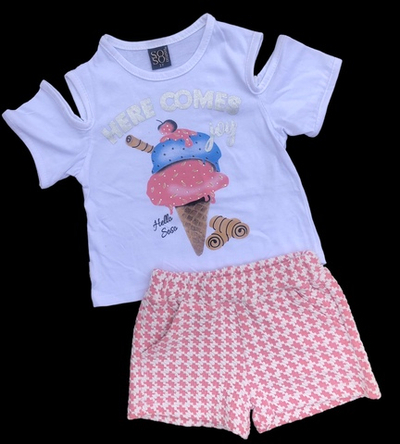 Костюм 2в1: футболка, шорти "Joy", бавовна ТМ "Soso"