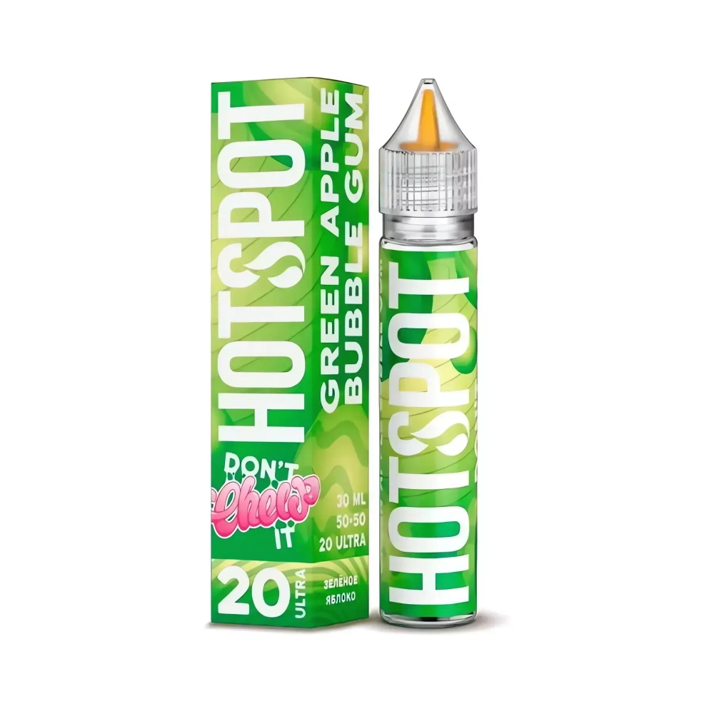HotSpot - Green Apple Bubble Gum (2% nic)