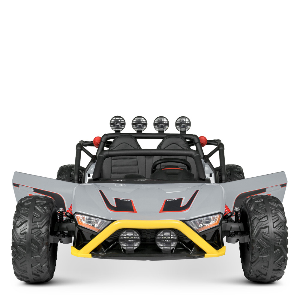 Дитячий двомісний електромобіль джип баггі Bambi JS3168EBLR(24V)
