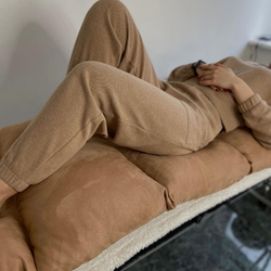 Анатомический матрас на кушетку плюш-велюр